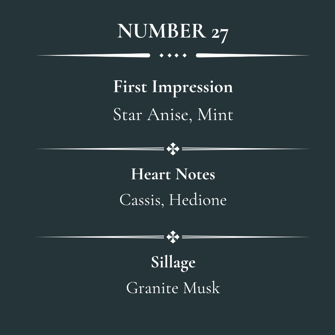 Number 27 Extrait De Parfum