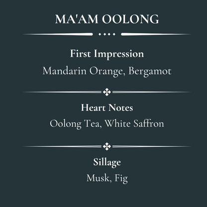 Ma'am Oolong Extrait De Parfum